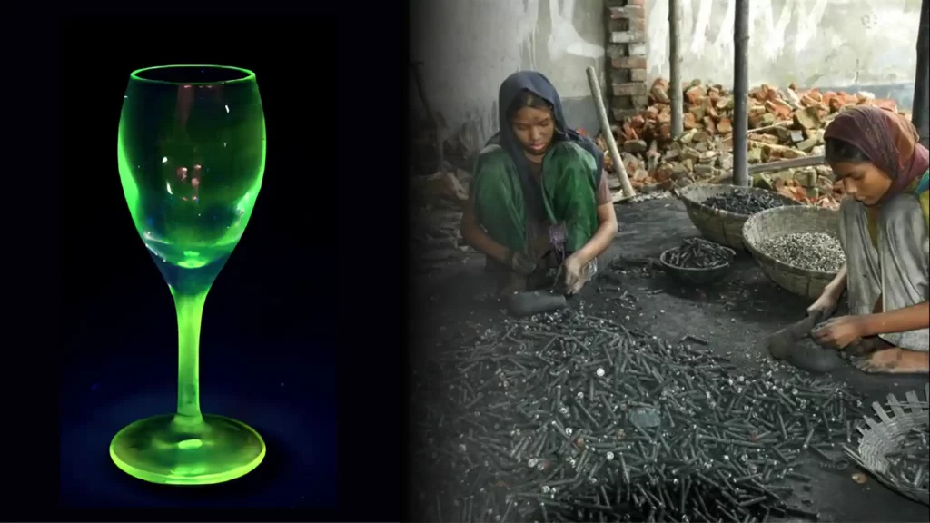 Blytest glas